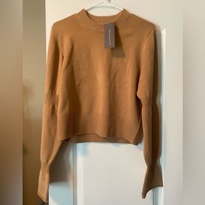 French connection camel sweater